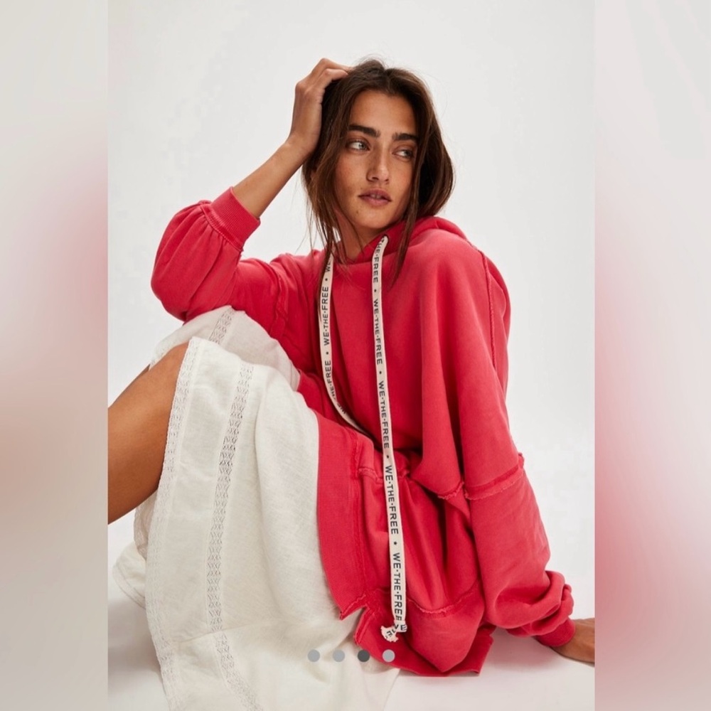 We The Free Hoodie At Risk Red